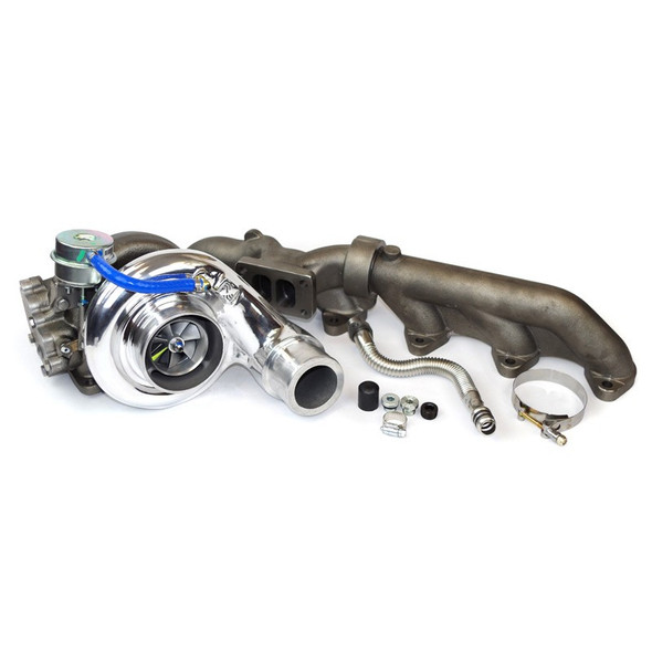 INDUSTRIAL INJECTION 22B458 CUMMINS 6.7L SILVER BULLET TURBO KIT 62MM 2010-2012 CUMMINS 6.7L 24V