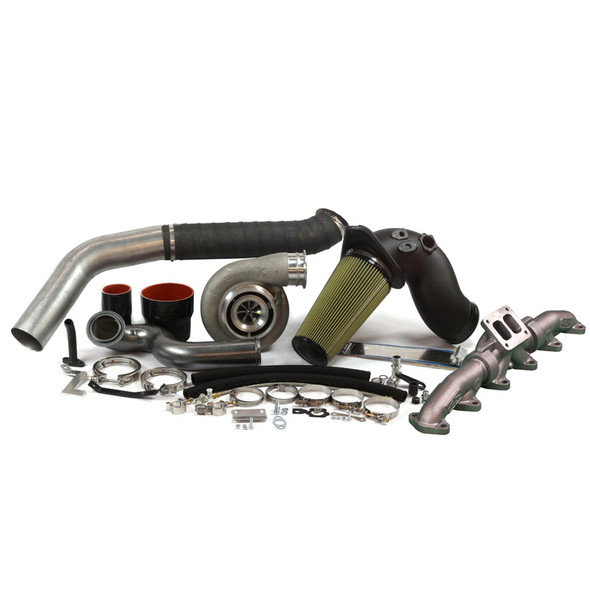 INDUSTRIAL INJECTION 22A407 DODGE S464 TURBO KIT FOR 2007.5-2009 6.7L CUMMINS .90 AR