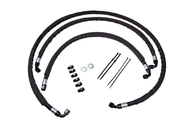 FLEECE FPE-TL-L5P-1719 HEAVY DUTY REPLACEMENT TRANSMISSION COOLER LINES 17-19 GM 6.6L DURAMAX