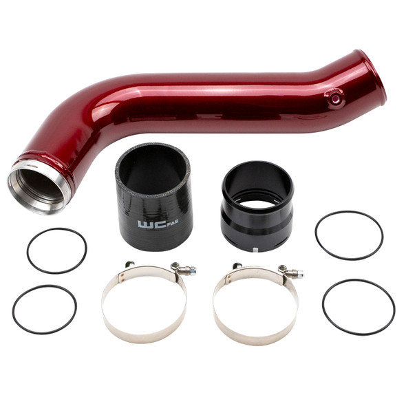 WEHRLI WCF100381 2020-2024 L5P DURAMAX 3.5" PASSENGER (COLD) SIDE INTERCOOLER PIPE KIT