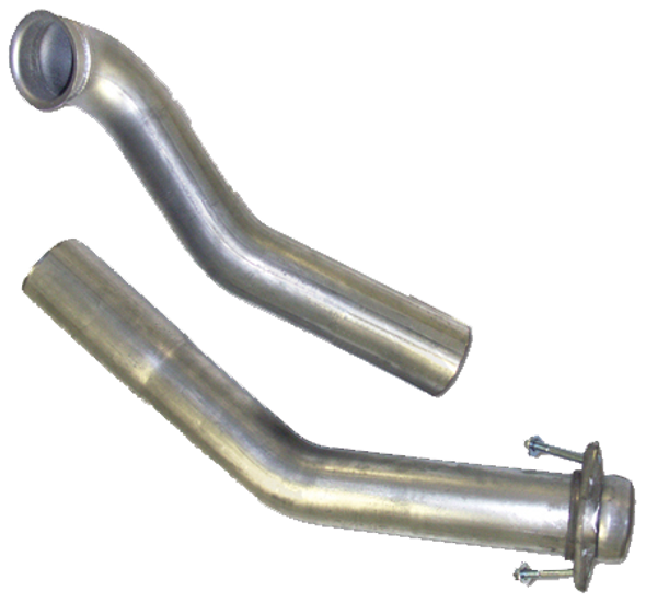 DIAMOND EYE 122004 TURBOCHARGER DOWN PIPE 1994-1997.5 FORD 7.3L POWERSTROKE F250/F350