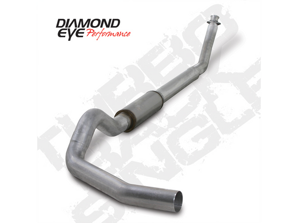 DIAMOND EYE MANUFACTURING K5216A EXHAUST SYSTEM KIT  1994-2002 DODGE 5.9L CUMMINS 2500/3500 (ALL CAB AND BED LENGTHS)-5IN. ALUMINIZED
