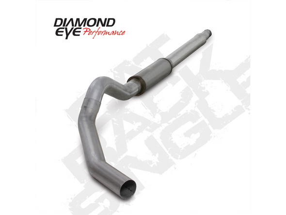 DIAMOND EYE K5344A EXHAUST SYSTEM KIT 5IN. ALUMINIZED 2003-2007 FORD 6.0L POWERSTROKE F250/F350