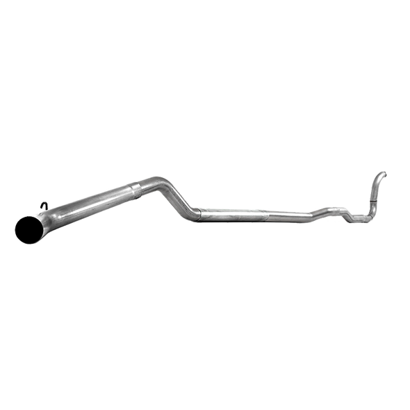 MBRP S6150PLM 1988-1993 2500 3500 CUMMINS ALUMINIZED  STEEL 4 TURBO BACK SINGLE SIDE EXIT (4WD ONLY) - NO MUFFLER