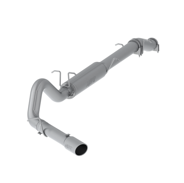 MBRP S6208AL 2003-2007 FORD F-250/350 6.0L EC/CC ALUMINIZED STEEL 4IN TURBO BACK SINGLE SIDE (STOCK CAT) EXIT