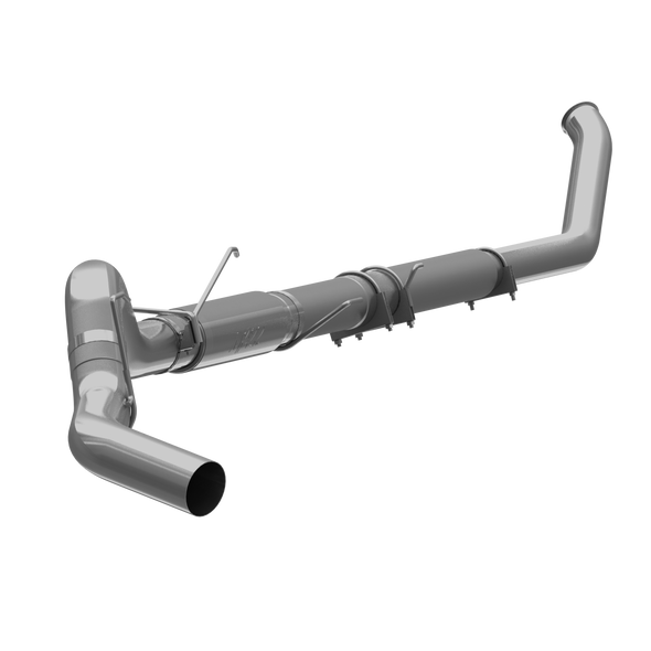 MBRP S61140P 2003-2004 2500 3500 CUMMINS ALUMINIZED  STEEL 5 TURBO BACK SINGLE SIDE EXIT NOT FOR USE ON VEHICLES EQUIPPED WITH CATALYTIC CONVERTER (235 HP CALIFORNIA MODEL)