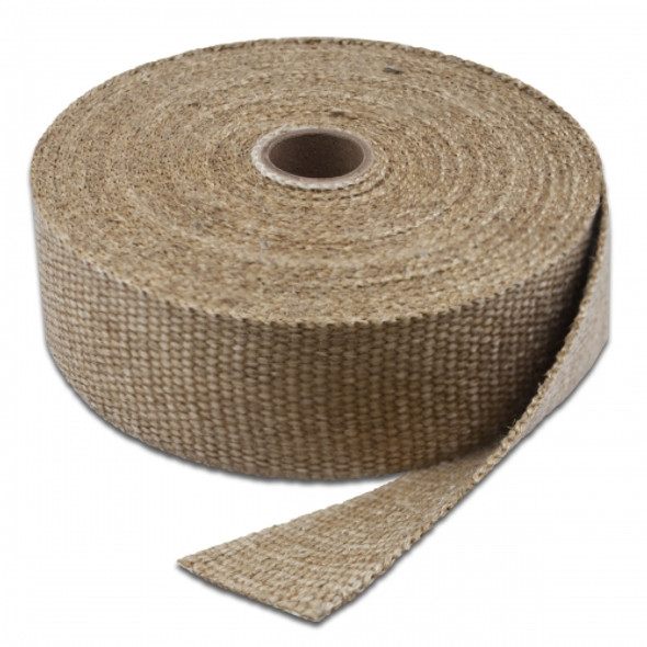 THERMO TEC 11002-25 EXHAUST WRAP 25 FOOT X 2 INCH NATURAL COLOR UP TO 2000 DEGREE F SHORT ROLL