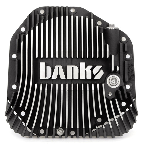 BANKS 19280 RAM-AIR DIFFERENTIAL COVER KIT SATIN BLACK/MACHINED W/HARDWARE-DANA M275 (HD TOW PKG) 17+ FORD POWERSTROKE 6.7L