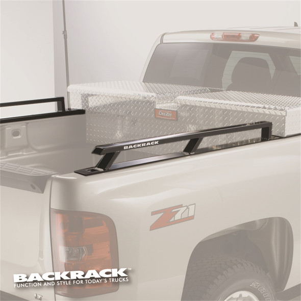 BACKRACK 65509TB 99-07 CHEVY/GMC CLASSIC 6.5FT BED SIDERAILS - TOOLBOX 21IN