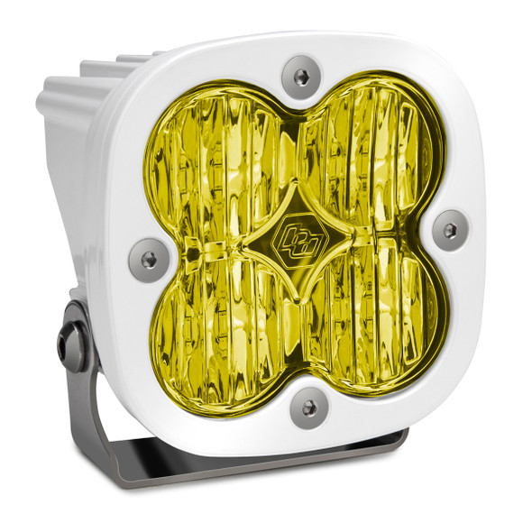 BAJA DESIGNS 550015WT SQUADRON SPORT WIDE CORNERING WHITE LED LIGHT POD PATTERN - AMBER