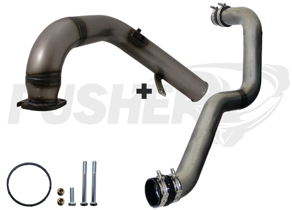 Pusher Max HD Charge Tube Package for 2006-2010 Duramax LBZ/LMM Trucks