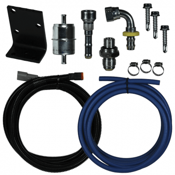 FASS RK02 REPLACEMENT SYSTEM RELOCATION KIT FOR 1998.5-2002 DODGE CUMMINS 5.9L 24V