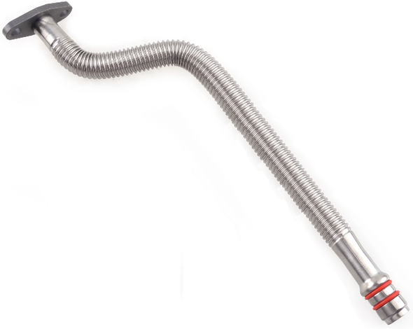 CPP DIESEL 3934084 FLEXIBLE TURBO DRAIN / OIL RETURN 21" LONG 1989-2018 DODGE CUMMINS 5.9L/6.7L 12V/24V