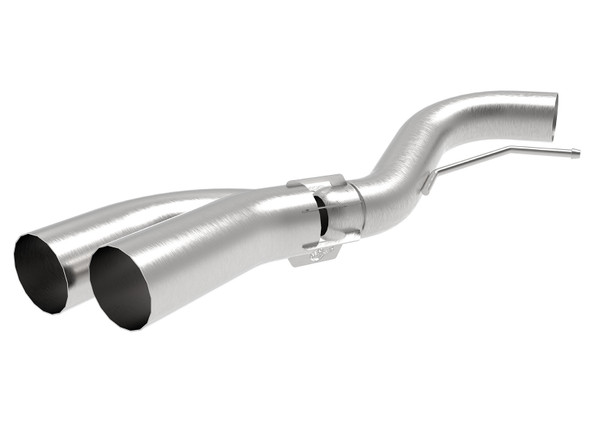 AFE 49-43108-H Rebel Series 3-1/2 IN 409 Stainless Steel DPF-Back Exhaust System Ford F-150 18-21 V6-3.0L (td)