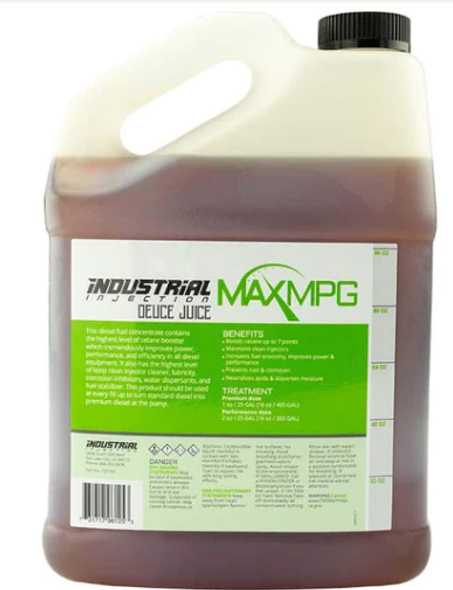 INDUSTRIAL INJECTION 151109 MaxMPG All Season Deuce Juice Additive 1 Gallon Bottle