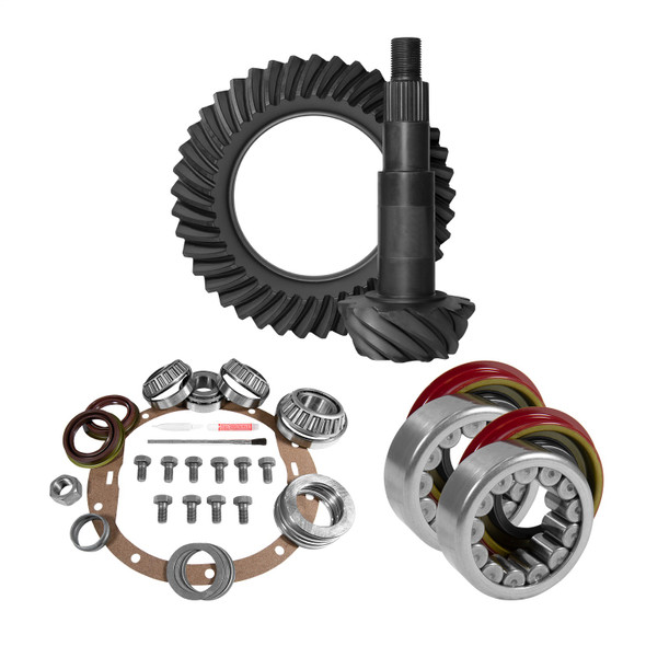 USA STANDARD GEAR ZGK2031 8.6IN. GM 3.42 REAR RING/PINION; INSTALL KIT; AXLE BEARING/SEAL