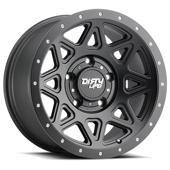 DIRTY LIFE 9305-2981MB THEORY 9305 SATIN BLACK 20X9 8-165.1 0MM 130.8MM