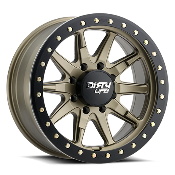 DIRTY LIFE 9304-2970MGD DT-2 9304 SATIN GOLD 20X9 8-170 0MM 130.8MM