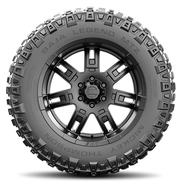 MICKEY THOMPSON 249356 BAJA LEGEND MTZ 20.0 INCH 33X12.50R20LT BLACK SIDEWALL LIGHT TRUCK RADIAL TIRE