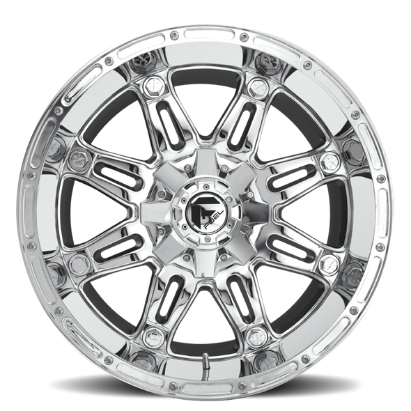 FUEL D53018901745 ALUMINUM WHEELS 18X9 HOSTAGE D530 8 ON 170 CHROME 125.2 BORE -12 OFFSET