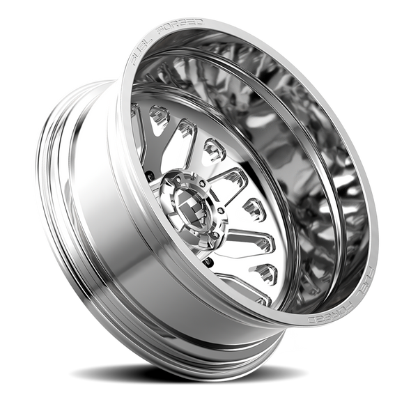 FUEL DF1922829235 DUALLY WHEELS 22X8.5 FF19D DUALLY DE19 PO 8 ON 200 POLISHED 142.2 BORE -202 OFFSET OUTER DUALLY