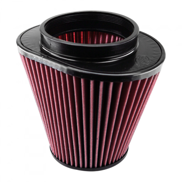 S&B FILTERS CR-90020 AIR FILTER COMPETITOR INTAKES AFE XX-90020 OILED COTTON CLEANABLE RED