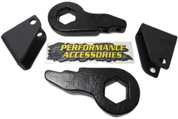 PERFORMANCE ACCESSORIES PACL222PA 1.5-2 INCH LEVELING KIT FORGED TORSION-BAR KEYS 1999-2010 GM SILVERADO/SIERRA 2500HD/3500HD 2WD/4WD DIESEL