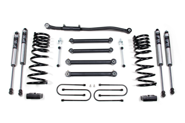 BDS SUSPENSION BDS690FS 3" LIFT KIT WITH FOX 2.0 SHOCKS 2003-2013 DODGE RAM 2500 5.9L/6.7L DIESEL 4WD (WITH 4" AXLE TUBE) | 2003-2012 DODGE RAM 5.9L/6.7L DIESEL 3500 4WD (WITH 4" AXLE TUBE)