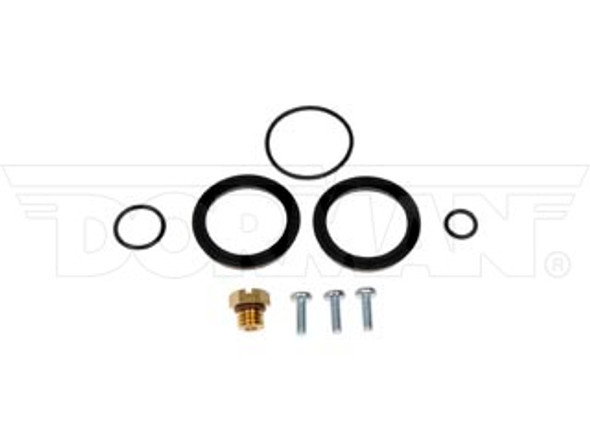 DORMAN 904-124HP FUEL PRIMER SEAL KIT WITH BRASS BLEEDER SCREW 2001-2012 GM 6.6L DURAMAX LB7/LLY/LBZ/LMM/LML