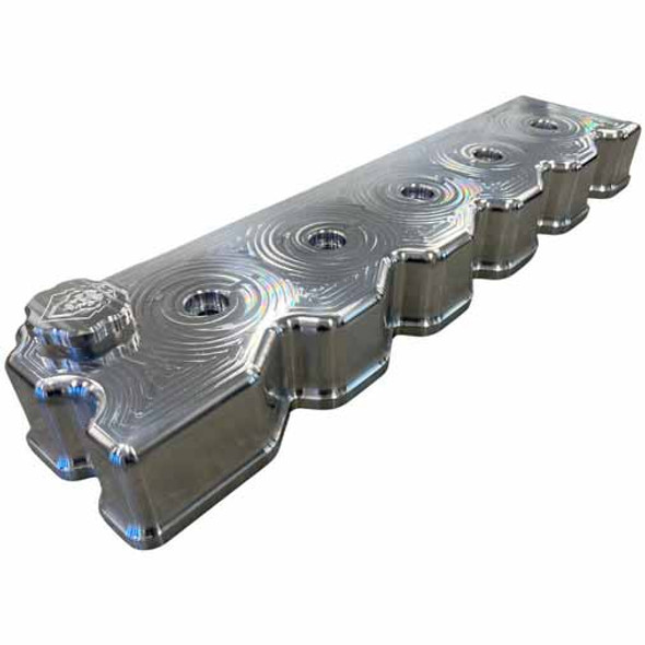  KINGSPEED KSR-BVC-BBVP BUDGET BUILDER BILLET VALVE COVER FOR 1998.5-2002 DODGE 5.9L DIESEL