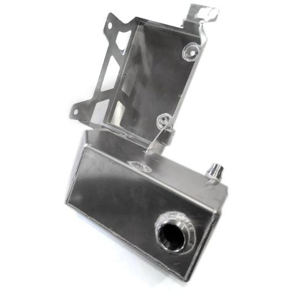 NO LIMIT FABRICATION 67FRCT17 RAW ALUMINUM COOLANT TANK FOR 2017-2023 FORD 6.7L POWERSTROKE