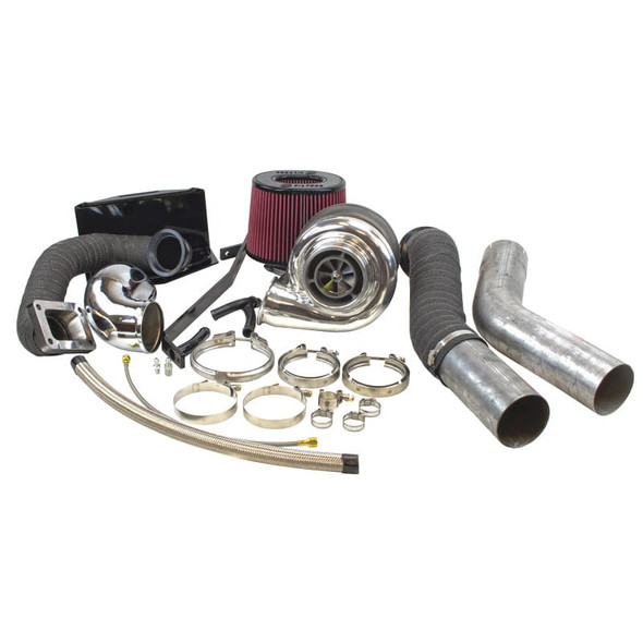 INDUSTRIAL INJECTION 229409 DODGE 2ND GEN COMPOUND PHATSHAFT S478 ADD-A-TURBO KIT FOR 94-02 5.9L CUMMINS
