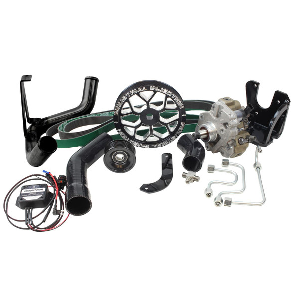 INDUSTRIAL INJECTION 237402 DODGE DUAL CP3 KIT FOR 03-07 5.9L CUMMINS INCLUDES PUMP