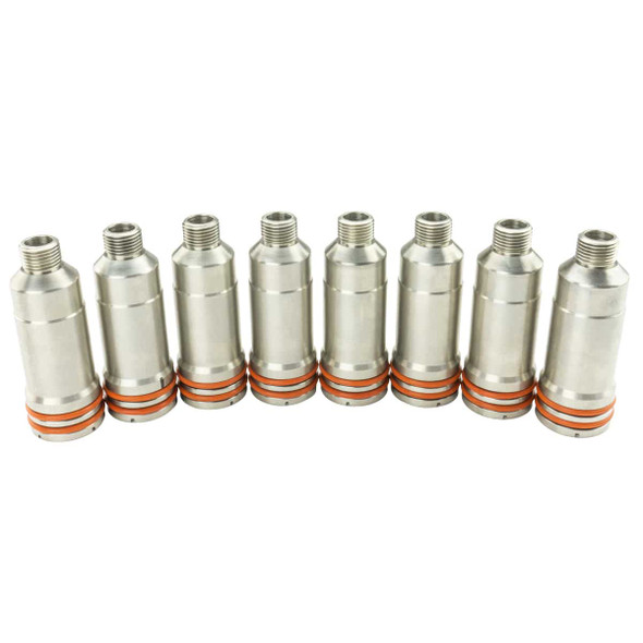 INDUSTRIAL INJECTION PDM-07020 GM INJECTOR SCREW IN CUPS FOR 2001-2004.5 6.6L LB7 DURAMAX