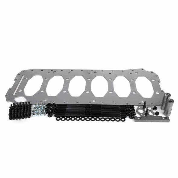 INDUSTRIAL INJECTION PDM-06024 DODGE COMMON RAIL GORILLA GIRDLE FOR 89-02 CUMMINS 14MM WITH ARP XL MAIN STUDS