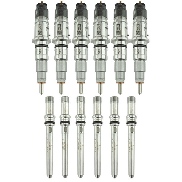INDUSTRIAL INJECTION 21C311 DODGE REMAIN INJECTOR PACK FOR 13-18 6.7L CUMMINS STOCK WITH TUBES