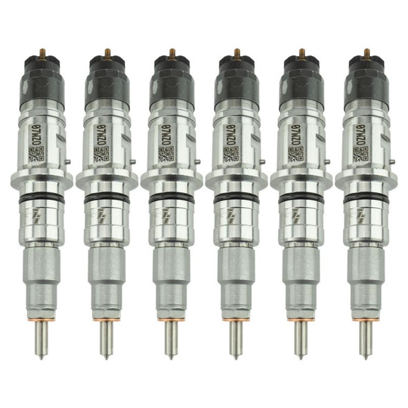 INDUSTRIAL INJECTION 21A301 DODGE REMAIN INJECTOR PACK FOR 2007.5-2010 6.7L CUMMINS CAB AND CHASIS STOCK WITH CONNECTING TUBES