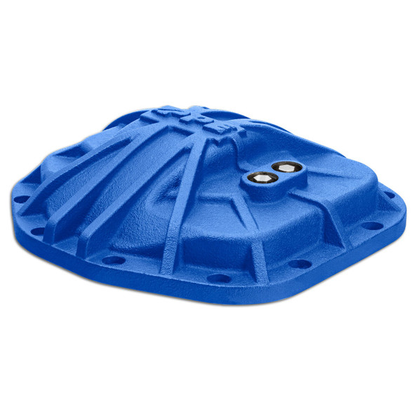 PPE 238053422 2018-2023 JEEP JL DANA-M200 HEAVY-DUTY NODULAR IRON REAR DIFFERENTIAL COVER BLUE