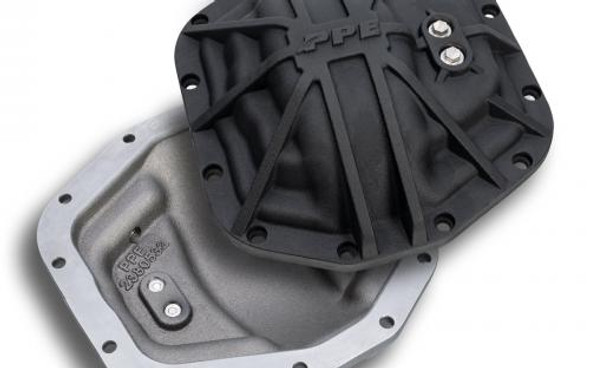 PPE 238053220 2018-2023 JEEP JL/JT/FORD BRONCO DANA-M220 HEAVY-DUTY NODULAR IRON REAR DIFFERENTIAL COVER BLACK