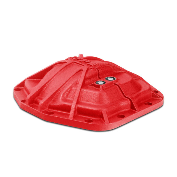 PPE 238043312 2018-2023 JEEP JL/JT DANA-M210 HEAVY-DUTY NODULAR IRON FRONT DIFFERENTIAL COVER RED