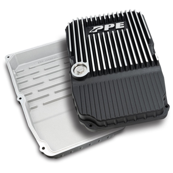 PPE 228053510 2005-2019 JEEP/DODGE/CHRYSLER W/ WA580, W5A580, NAG1 TRANSMISSION HEAVY-DUTY CAST ALUMINUM TRANSMISSION PAN BRUSHED