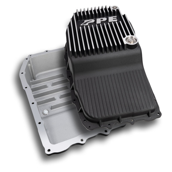 PPE 128051720 2015-2020 GM W/ 8L90 TRANSMISSION HEAVY-DUTY CAST ALUMINUM DEEP TRANSMISSION PAN BLACK