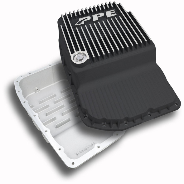 PPE 128051610 2007-2020 GM W/ 6L80 HEAVY-DUTY CAST ALUMINUM TRANSMISSION PAN BRUSHED