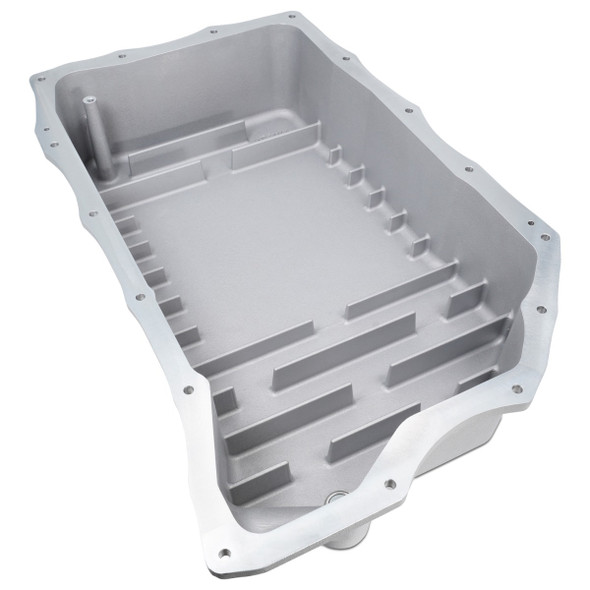 PPE 128051400 2020-2023 GM 6.6L DURAMAX W/ 10L1000 TRANSMISSION - HEAVY-DUTY CAST DEEP TRANSMISSION PAN RAW