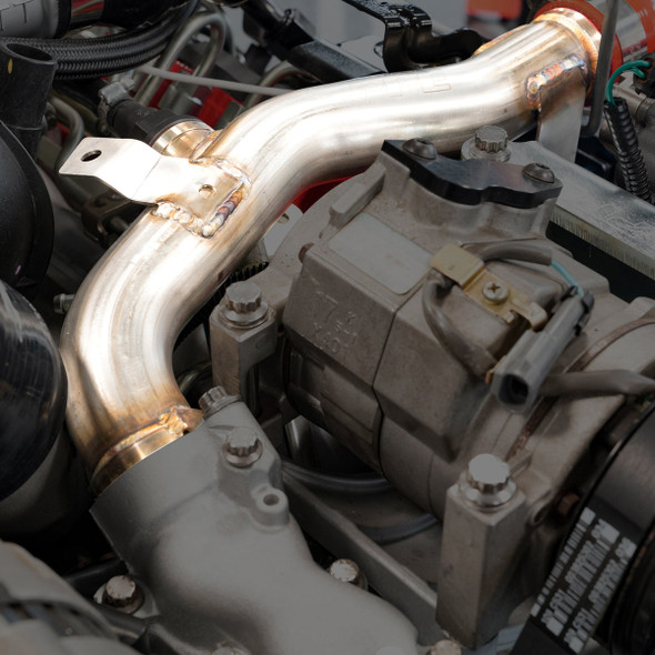 PPE 119001200 ENGINE COOLANT RETURN PIPE 2006-07 LBZ/LMM 304SS RAW
