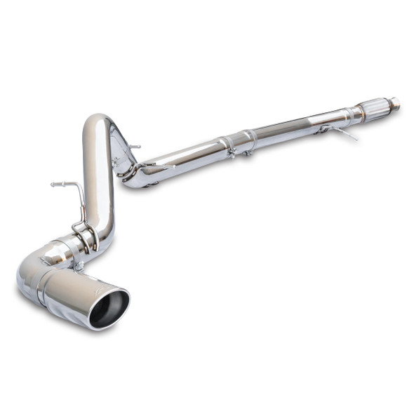 PPE 117053030 EXHAUST KIT 4 INCH CAT BACK SINGLE TIP 3.0L DURAMAX - POL/POL
