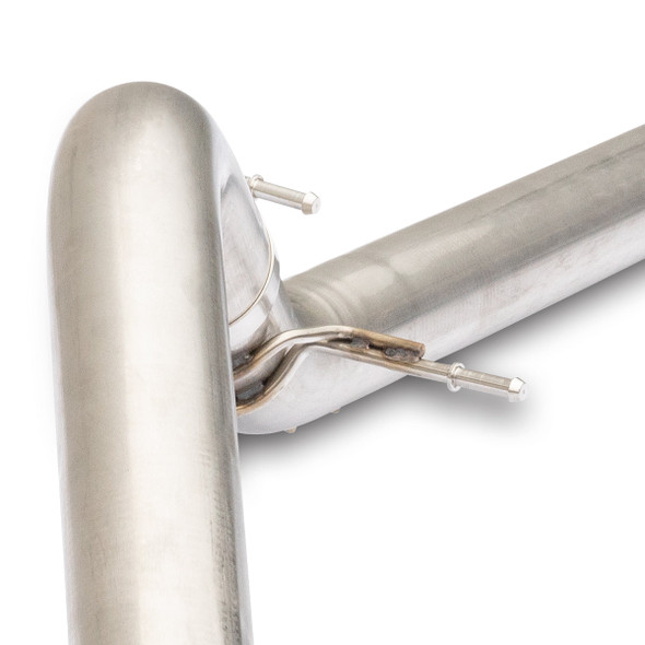PPE 117050030 EXHAUST KIT DPF-BACK SINGLE TIP 3.0L DURAMAX - RAW/POLISH