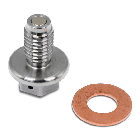 PPE 114052201 12MM BILLET HARDENED STAINLESS STEEL NEODYMIUM MAGNETIC DRAIN PLUG FOR OEM ENGINE OIL PAN