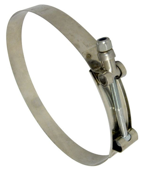 PPE 515600550 6.00 INCH T-BOLT CLAMP RANGE 155-147MM STAINLESS STEEL 6.0 INCH ID USE ON 5.50 INCH ID HOSE