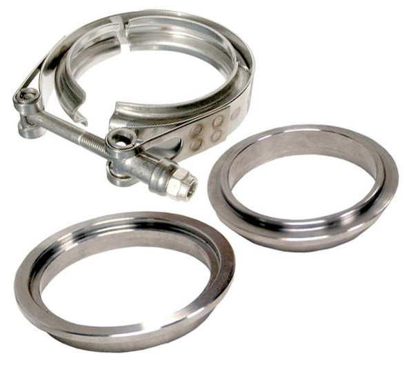 PPE 517330003 3 INCH V BAND CLAMP STAINLESS STEEL 3 PIECE SET 1C 1M 1F